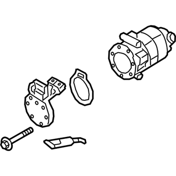 2023 Hyundai Kona Electric A/C Compressor - 97701-K4000