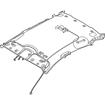 Hyundai 85310-3V540-YDA Headlining Assembly