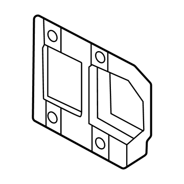 Hyundai 64585-KL000 BRACKET ASSY-CARRIER UPR MTG,R