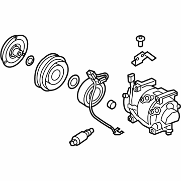 2021 Hyundai Elantra A/C Compressor - 97701-AA100