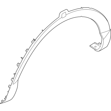 Hyundai 87712-K5000-CA GARNISH ASSY-FNDR SIDE,RH