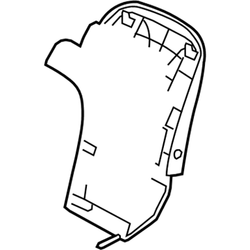 Hyundai 88393-3J000-R7D Cover Assembly-Front Back(Driver)