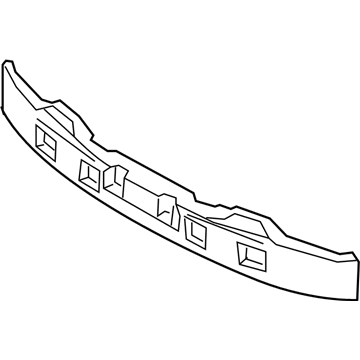 Hyundai 86520-25650 Absorber-Front Bumper Energy