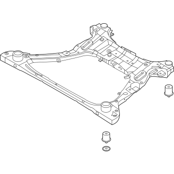 2022 Hyundai Santa Fe Hybrid Front Cross-Member - 62405-S1BA0