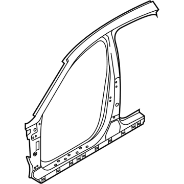 Hyundai 71120-L5A00 Panel Assembly-Pillar Outer,RH