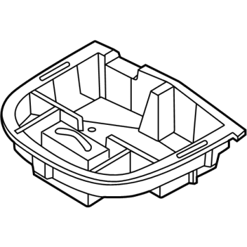 Hyundai 85750-N1000-NNB TRAY-LUGGAGE,CENTER