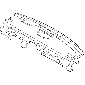 Hyundai 84710-D2300-NNB Crash Pad Assembly-Main