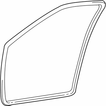 2004 Hyundai Accent Door Seal - 82140-25000