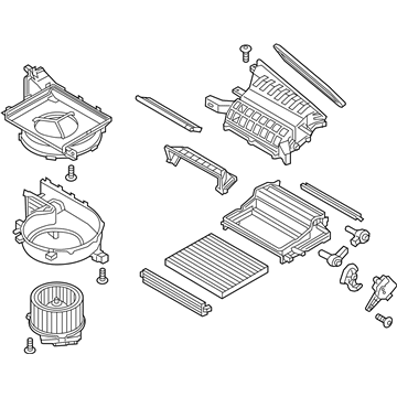 Hyundai 97100-G7110 Blower Unit