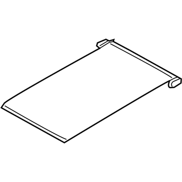 Hyundai 81666-D3000-UUE Blind Assembly-P/RF FR Roller