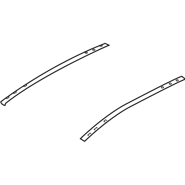 Hyundai 87235-D3000 Moulding-Roof No.1,LH