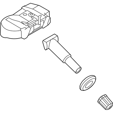 2022 Hyundai Venue TPMS Sensor - 52940-T6100