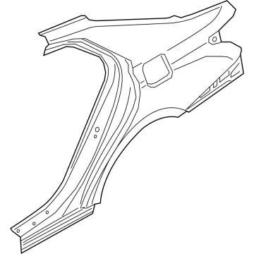 Hyundai 71503-D2C10 Panel Assembly-Quarter Outer,LH