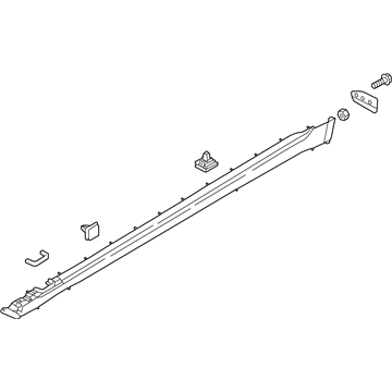 Hyundai 87751-B1001 Moulding Assembly-Side Sill,LH