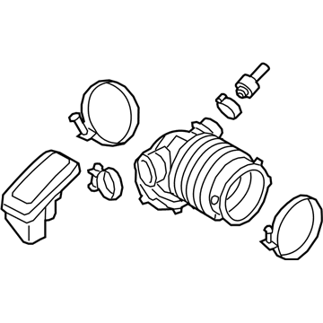 Hyundai 28140-J9200 Hose Assembly-Air Intake