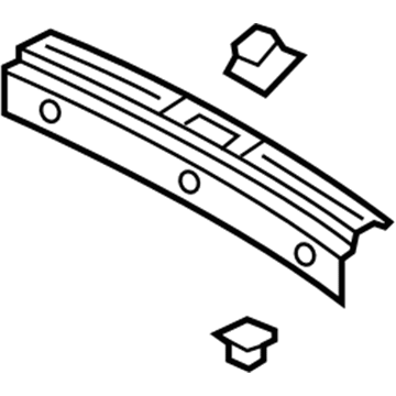 Hyundai 85770-2S000-MBS Trim-Transverse Rear