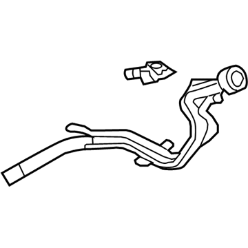 Hyundai 31030-3Q500 Filler Neck & Hose Assembly