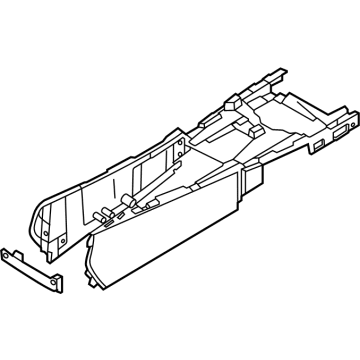 Hyundai 84610-T1000-NBD CONSOLE ASSY-FLOOR