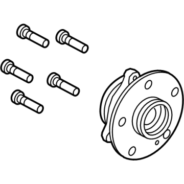 Hyundai Elantra Wheel Hub - 51730-M6000