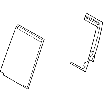 Hyundai 89401-2H111 Frame Assembly-Rear Seat Back Main