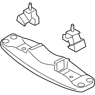 2013 Hyundai Equus Engine Mount Bracket - 21830-3M450