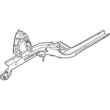 Hyundai 64601-IB010 MEMBER ASSY-FRONT SIDE,LH