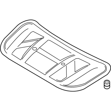 Hyundai 81125-J3000 Pad-Hood Insulating