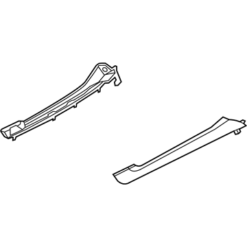 Hyundai 84657-3N100-RY Moulding-Front,LH