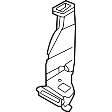 Hyundai 97370-CW000 Duct-Rear Heating,RH