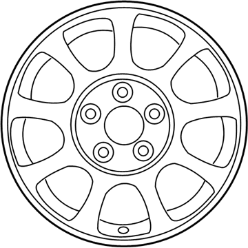 Hyundai Santa Fe Spare Wheel - 52910-2B905