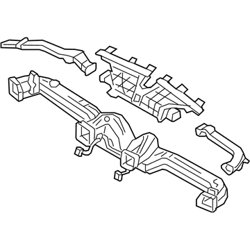 Hyundai 97470-D3AA0 Connector Assembly-Heater To Air V