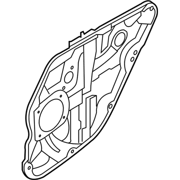 Hyundai Sonata Window Regulator - 83471-3Q000