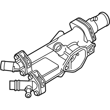 2020 Hyundai Veloster N Thermostat Housing - 25620-2GTP0