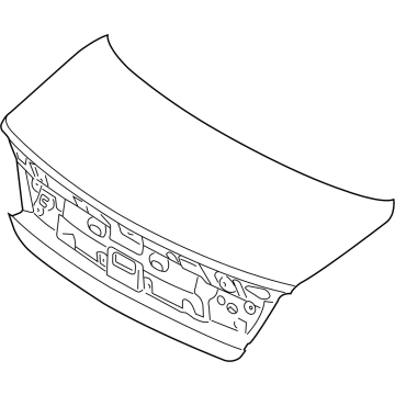 Hyundai 69200-D2511 Panel Assembly-Trunk Lid