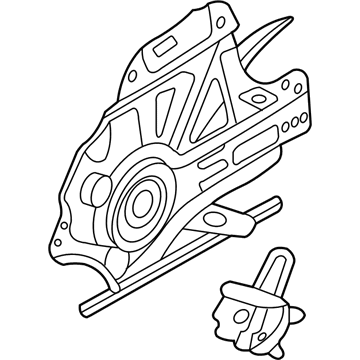 2007 Hyundai Entourage Window Regulator - 82402-4D010