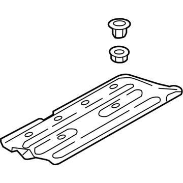 Hyundai 84215-H8000 Cover-Under Center Floor Outer,LH