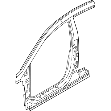 Hyundai 71110-E6A00 Panel Assembly-Pillar Outer,LH