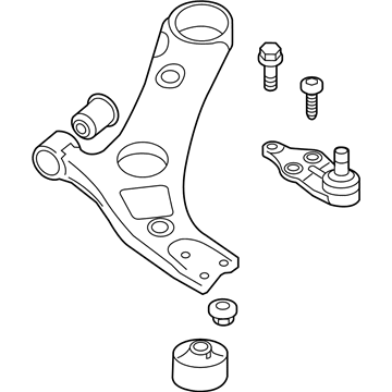 2011 Hyundai Azera Control Arm - 54500-3S100