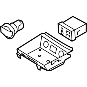 Hyundai 84675-G2110-4X Tray Assembly-Upper Cover