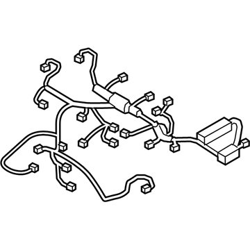 Hyundai 91400-E6023 Wiring Assembly-Control