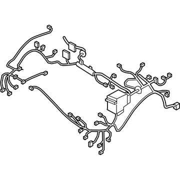 Hyundai 91204-E6165 Wiring Assembly-Front