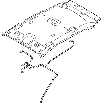 Hyundai 85310-D3060-UUE Headlining Assembly