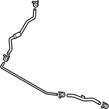 Hyundai 25450-J9000 Hose & Clamp Assembly