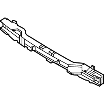 Hyundai 86631-GI100 BEAM-RR BUMPER