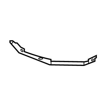 Hyundai 86697-GI010-SCR PIECE-RR BUMPER SIDE,LH