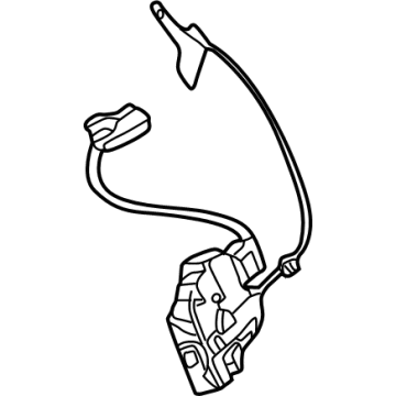 Hyundai 81560-N9000 OPENER ASSY-FUEL FILLER DR