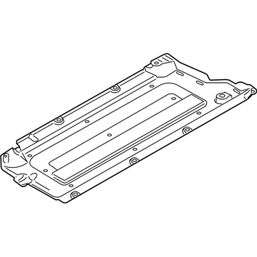 Hyundai 84215-J3000 Cover-Under Center Floor Outer,LH