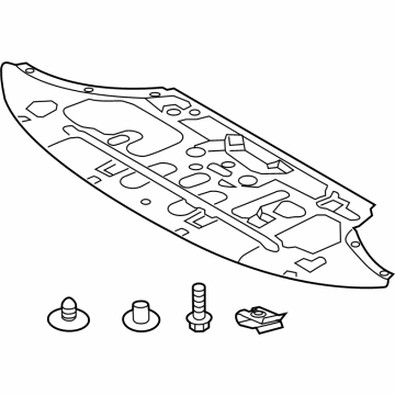 Hyundai 29110-D2500 Panel Assembly-Under Cover,FRT