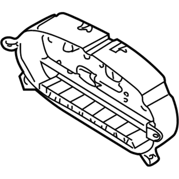 Hyundai 94130-25100 Case-Cluster