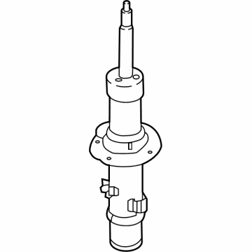 Hyundai 54605-D2970 Strut Assembly, Front, Left